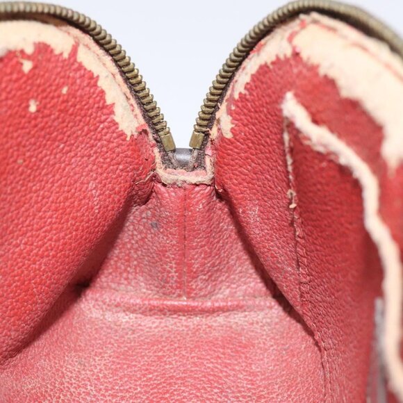 LOUIS VUITTON Damier Ebene Pochette Cosmetic PM Pouch N47516 LV Auth KD199 - Picture 13 of 15